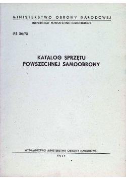 Katalog sprzętu powszechnej samoobrony
