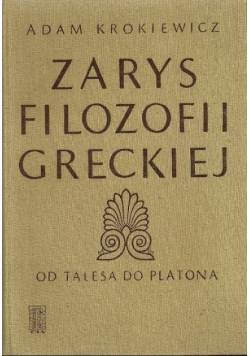Zarys filozofii greckiej