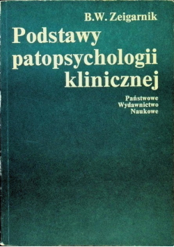 Podstawy patopsychologii klinicznej