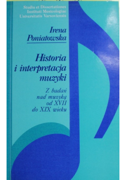 Historia i interpretacja muzyki