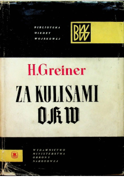 Za kulisami OKW