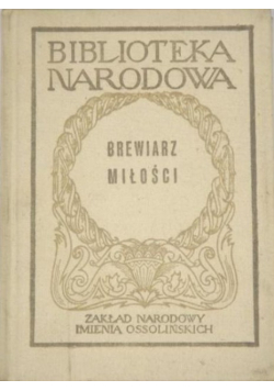 Brewiarz miłości Antologia liryki staroprowansalskiej