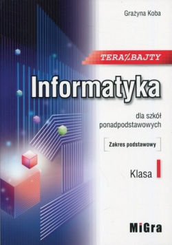 Informatyka dla szkół ponadgimnazjalnych Zakres podstawowy Klasa 1