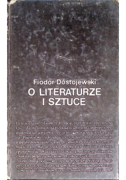 O literaturze i sztuce
