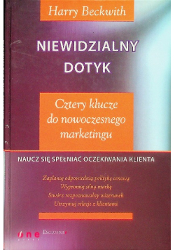 Niewidzialny dotyk Cztery klucze do nowoczesnego marketingu