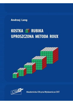 Kostka Rubika Uproszczona metoda Roux