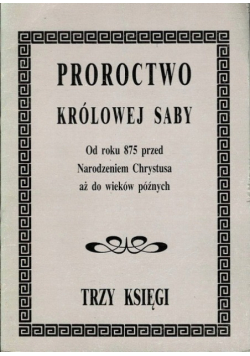 Proroctwo Królowej Saby
