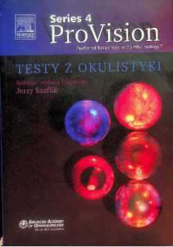 ProVision Series 4 Testy z okulistyki
