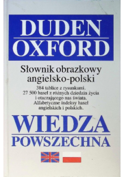 Duden Oxford słownik obrazkowy angielsko-polski