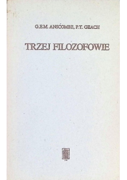 Trzej Filozofowie