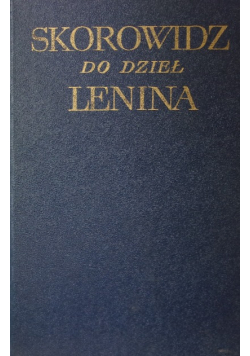 Skorowidz do dzieł Lenina