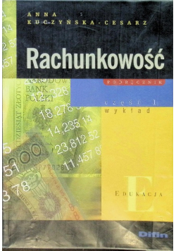Rachunkowość Część 1 Wykład