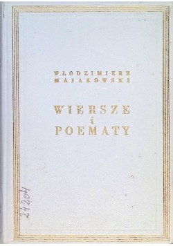 Majakowski Wiersze i poematy 1949 r.