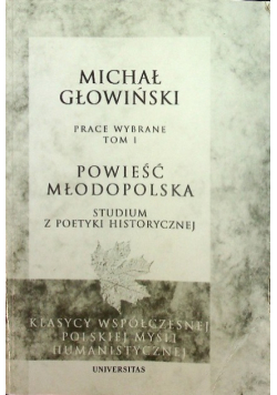 Prace wybrane Tom I Powieść Młodopolska