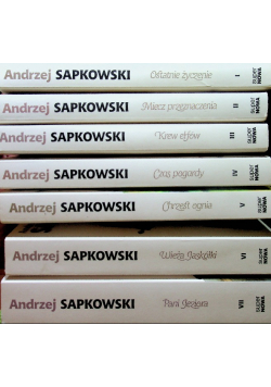 Sapkowski Wiedźmin Tom 1 do 7