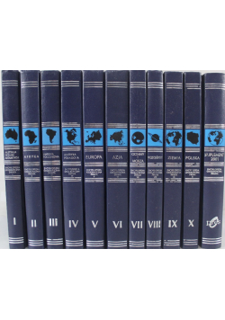 Encyklopedia geograficzna świata Tom 1 do 11