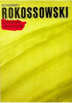 Żołnierski obowiązek