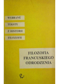 Filozofia francuskiego odrodzenia