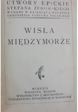 Wisła międzymorze 1929 r.