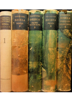 Gałczyński poezje Tom 1 do 5