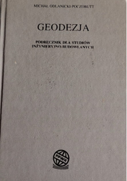 Geodezja. Podręcznik dla studiów inżynieryjno-budowlanych