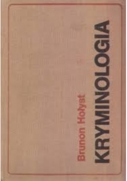Kryminologia