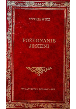 Pożegnanie jesieni