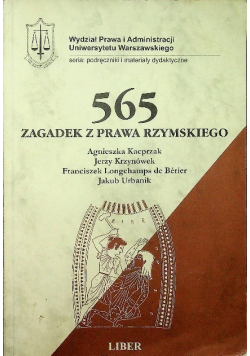 565 zagadek z prawa rzymskiego