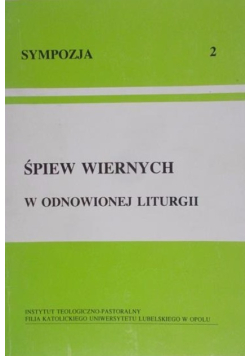Śpiew wiernych w odnowionej liturgii