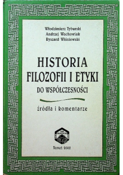 Historia filozofii i etyki do współczesności