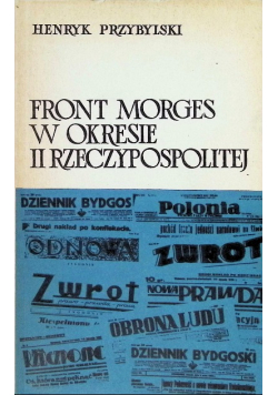 Front Morges W okresie II Rzeczypospolitej