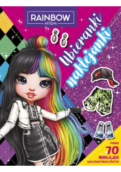 Ubieranki naklejanki Rainbow High