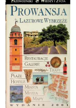 Prowansja i Lazurowe Wybrzeże Przewodniki Wiedzy i Życia