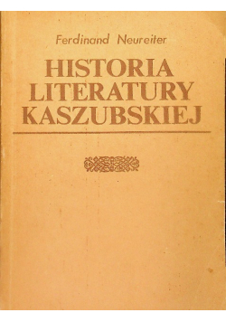 Historia literatury kaszubskiej