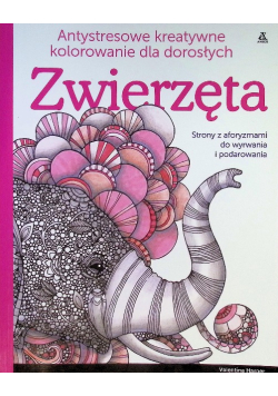 Zwierzęta Antystresowe kreatywne kolorowanie dla dorosłych