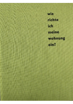 Wie richte ich meine wohnung ein