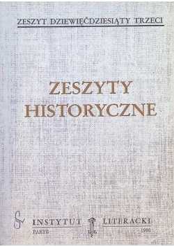 Zeszyty Historyczne Zeszyt 93