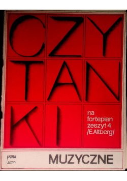 Czytanki muzyczne na fortepian zeszyt 4