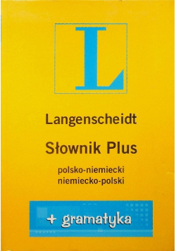 Słownik plus polsko-niemiecki niemiecko-polski