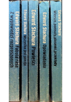 Stachura Poezja i proza Tom 1 do 5
