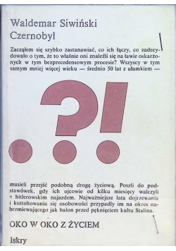 Czernobyl od katastrofy do procesu