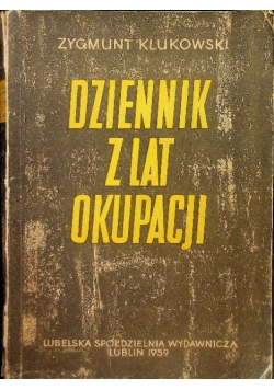 Dziennik z lat okupacji