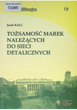 Tożsamość marek należących do sieci detalicznych