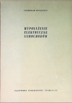 Wyposażenie elektryczne samochodów