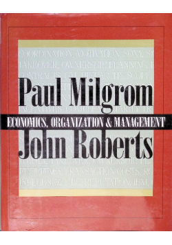Economics, Organization, and Management