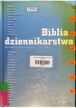 Biblia dziennikarstwa