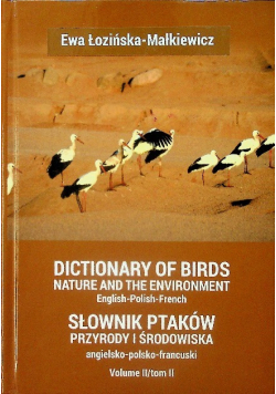 Słownik ptaków przyrody i środowiska Tom 2