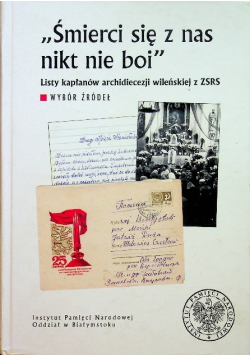 Śmierci się z nas nikt nie boi
