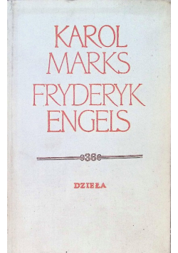 Engels Marks Dzieła Tom 36