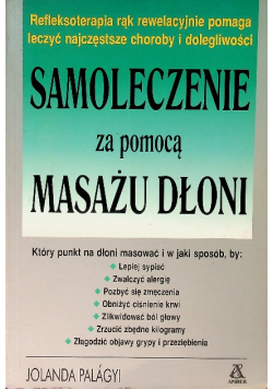 Samoleczenie za pomocą masażu dłoni